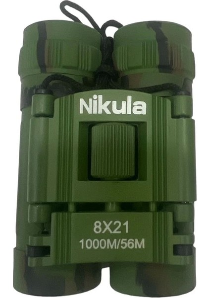8X21 Dürbün Kamuflaj Av Dürbünü 56M/1000M Kauçuk Kaplama - MDE7061-9961