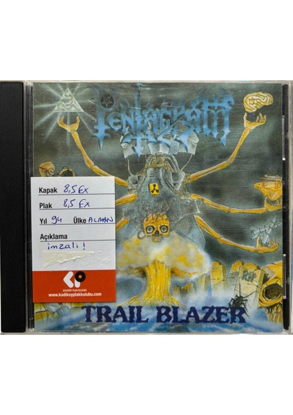 CD Pentagram - Trail Blazer - Imzalı Insert CD
