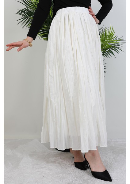 Kraş Vual Etek Kırık Beyaz fiyatları