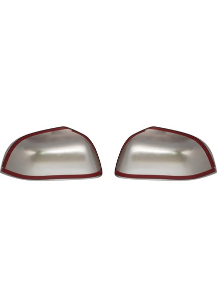 Dacia Duster Uyumlu 2010-2012 Krom Ayna Kapağı 2 Parça Paslanmaz Çelik