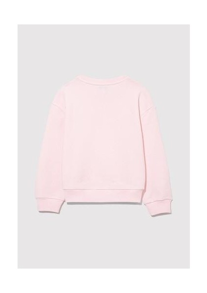 Organik Pamuklu Pembe Basic Sweatshirt7S10043-88133 fiyatları