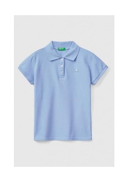 BNT-G-3WG9C300O-23Y Kız Çocuk Polo Yaka T-Shirt