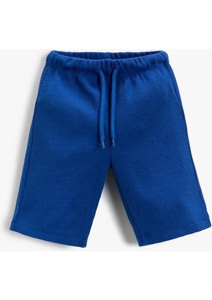 Erkek Çocuk Basic Şort Beli Bağcıklı