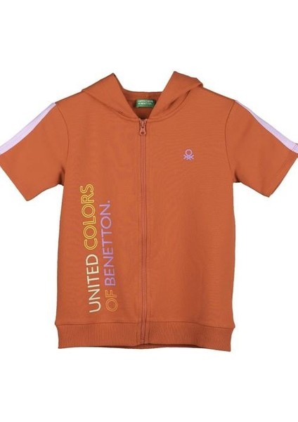 Kız Çocuk Kapüşonlu Sweatshirt