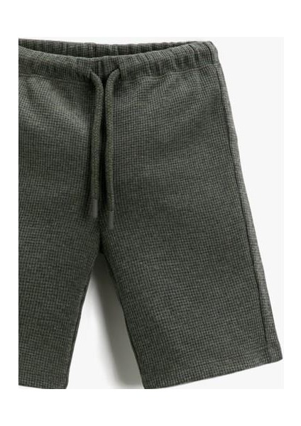 Erkek Çocuk Basic Şort Beli Bağcıklı modelleri