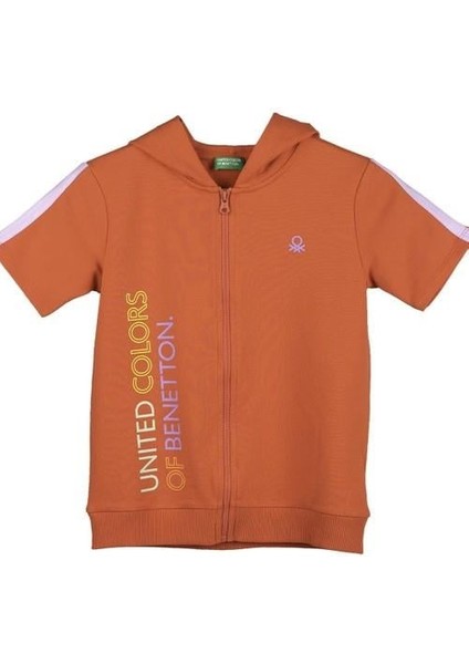 Kız Çocuk Kapüşonlu Sweatshirt