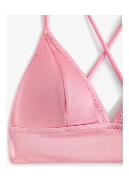 Bralet Bikini Üstü Arkası Çapraz Askılı V Yaka fiyatları