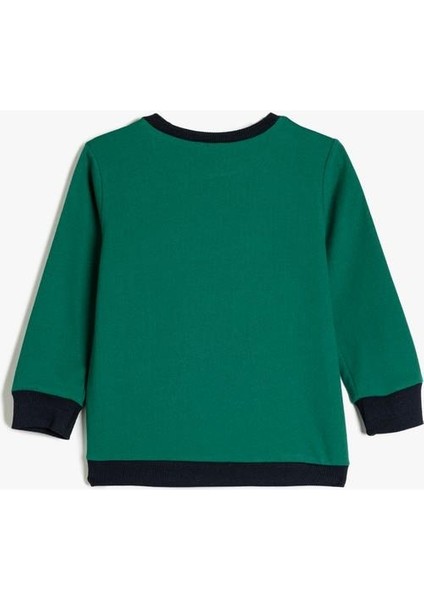 5Wkb10123Tk 786 Yesıl Erkek Cocuk Pamuk Jersey Sweatshırt fiyatları