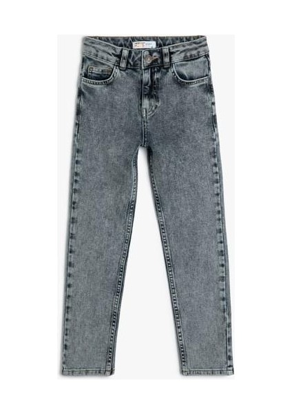 Dar Paça Kot Pantolon Skinny Jean