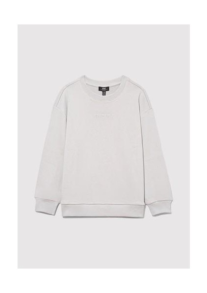 ORGANİK PAMUKLU BASIC SWEATSHIRT fiyatları
