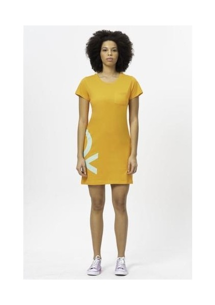 BNT-W20404 Benetton 71484 Kadın Elbise