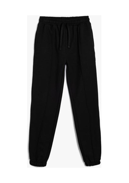Basic Jogger Eşofman Altı Beli Lastikli