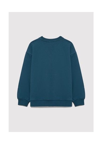 Mv Logo Baskılı Kapüşonlu Yeşil Sweatshirt6S10054-70754 fiyatları