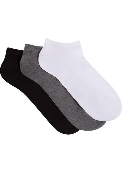 3lü Patik Çorap 090738-900