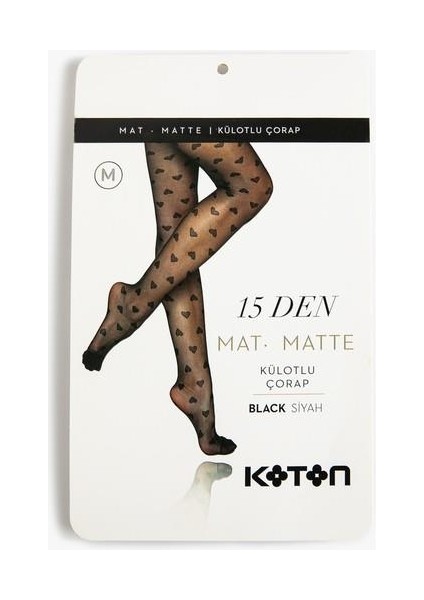 Mat Kalpli Külotlu Çorap 15 Den fiyatları