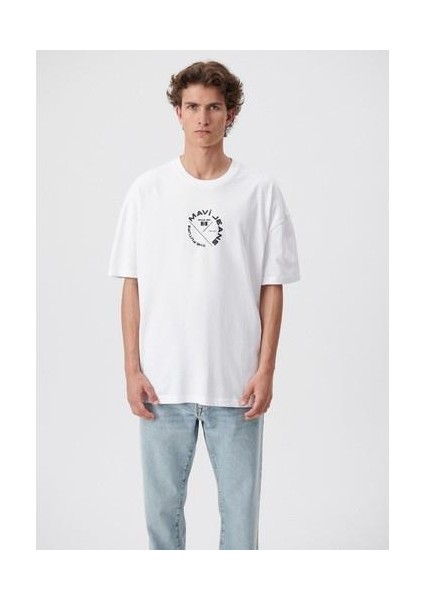 JEANS BASKILI TİŞÖRT modelleri