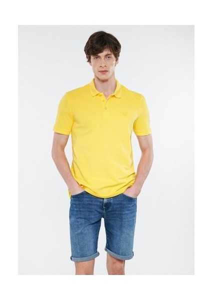 Erkek Sarı Polo Tişört 064946-71327