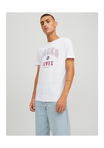 Thomas Tee Ss Crew Neck Fst Erkek Beyaz Tshirt 12219812-01