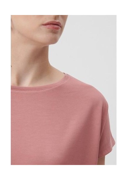 Kadın Lux Touch Pembe Modal Tişört 167245-71072
