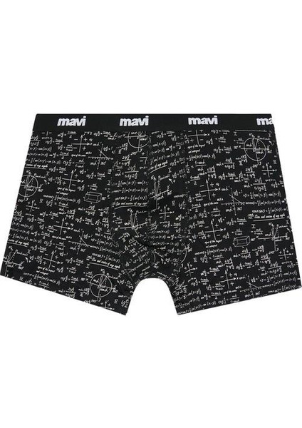 Baskılı Siyah Boxer 0910049-85857 fırsatları