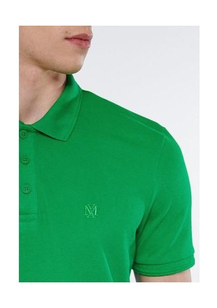 Erkek Yeşil Polo Tişört 064946-71754 fırsatları