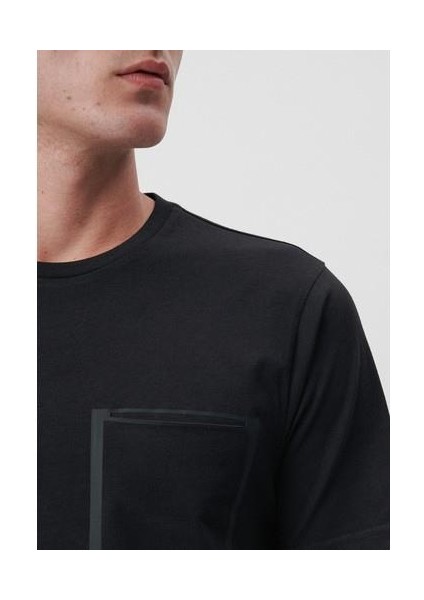 Şerit Detaylı Mavi Polo Tişört 065900-30715