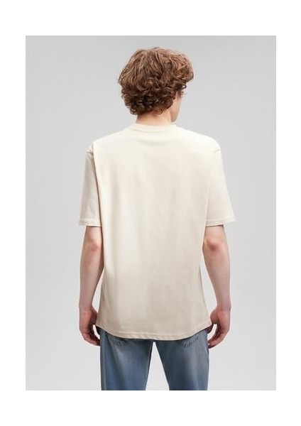 Baskılı Bej Tişört 0612136-70072 fırsatları