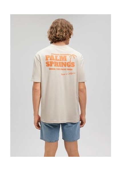 Baskılı Bej TIŞÖRT0612058-70039 indirimleri