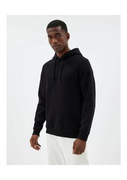 5WAM70001MK Koton Erkek Sweat Siyah modelleri