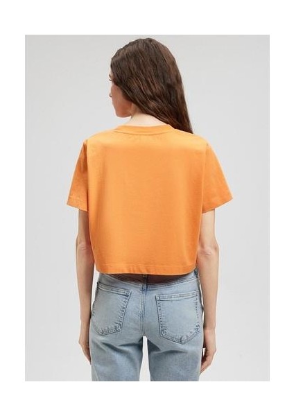 Turuncu Basic Tişört 1611644-71414 fırsatları