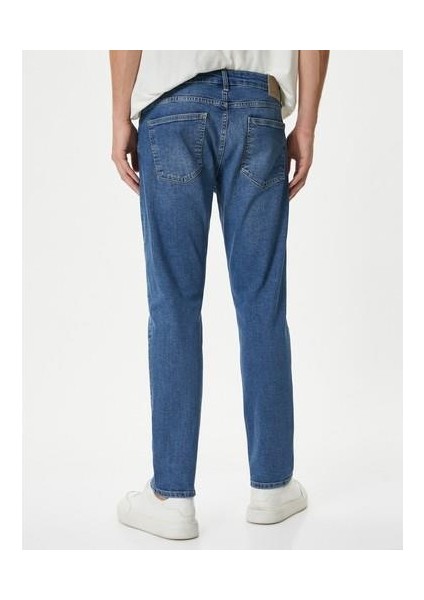 Slim Fit Kot Pantolon - Brad Jean