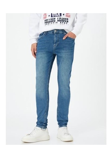 Skinny Fit Kot Pantolon - Michael Jean modelleri