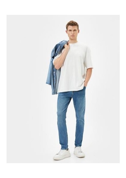 Skinny Fit Kot Pantolon - Michael Jean