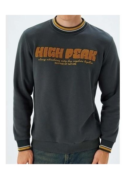 5WAM70003MK 853 Hakı Erkek Pamuk Jersey Sweatshırt modelleri