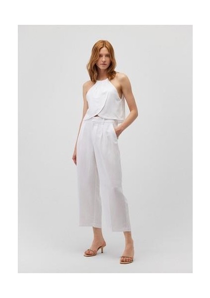 Beyaz Culotte PANTOLON1010781-70057
