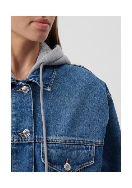 Lexa 90lar Indigo Mavisi Jean Ceket 110641-35265