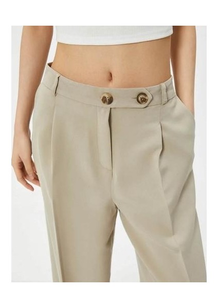 Kadın Pantolon Vizon 4SAK40016UW modelleri