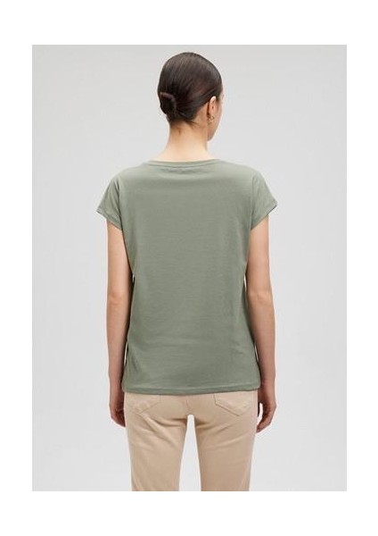 Kadın Haki Tişört - M1612237-80692 modelleri