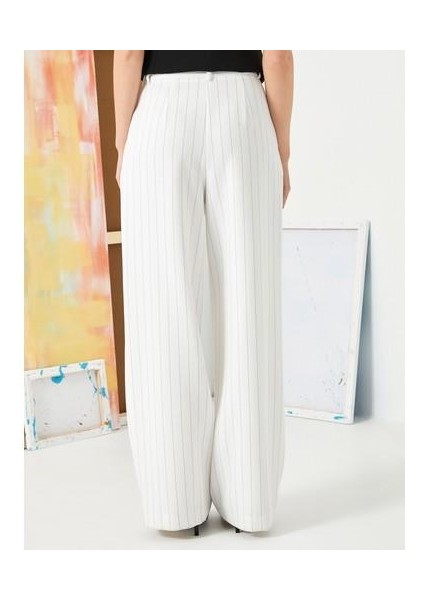 Palazzo Pantolon Bol Paça Yüksek Bel Cepli modelleri