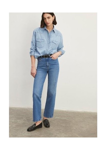 Sky Classic Denim Indigo Mavisi Jean Pantolon 1010627-87211