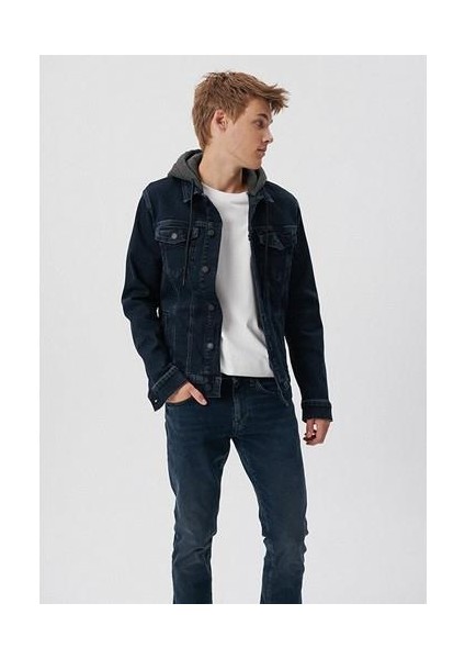 Erkek Brandon Mürekkep 90s Jean Ceket 0167934991