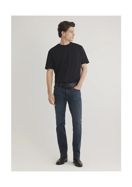 Marcus Lux Black Puslu Koyu Mavi Jean Pantolon 0035189351 modelleri