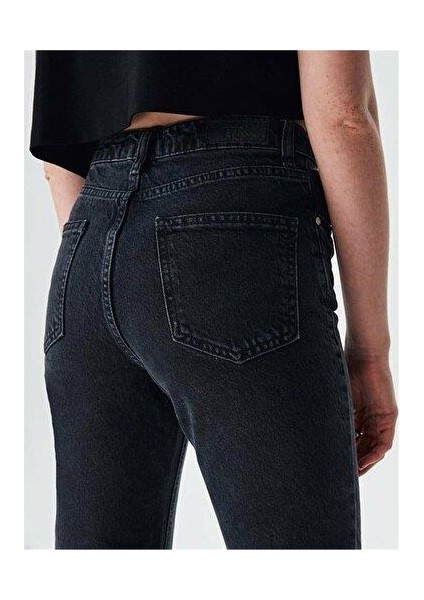 Betıana Slate Gray Safe Wash Kadın Jean Pantolon 10095152915197