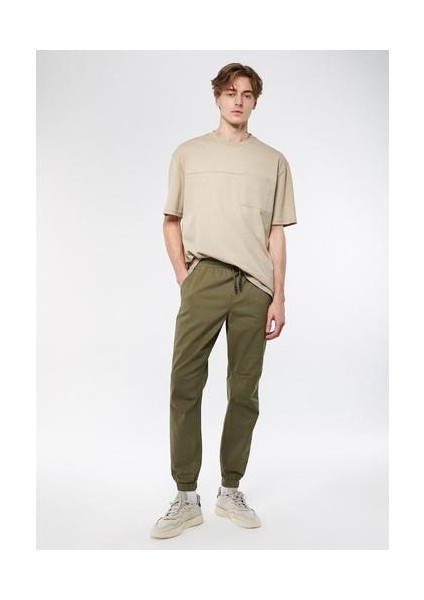 Erkek Haki Jogger Pantolon 000169-80769