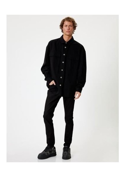 Super Skinny Fit Kot Pantolon - Justin Jean