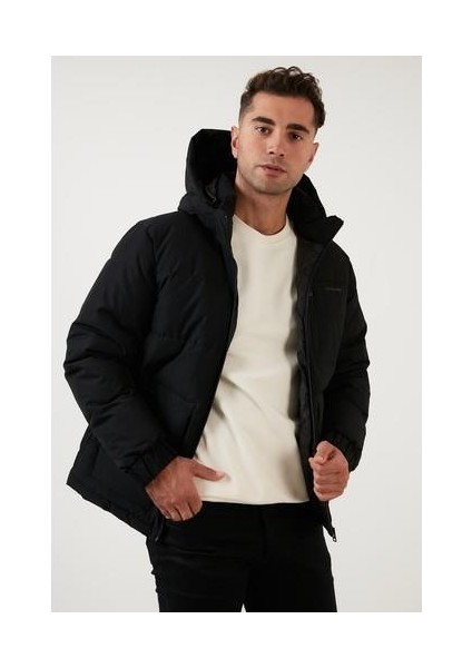 Jcootto Puffer Sn Siyah Erkek Mont 12214648-Black
