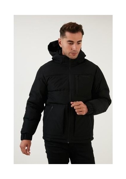 Jcootto Puffer Sn Siyah Erkek Mont 12214648-Black modelleri
