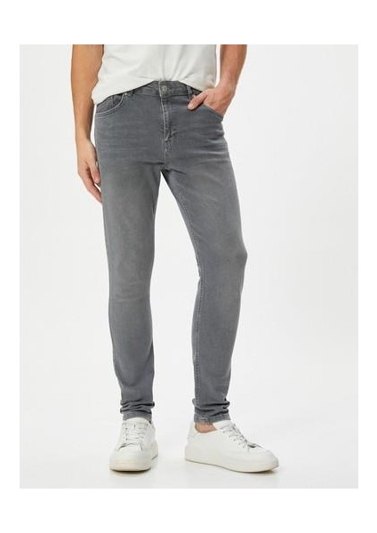 Skinny Fit Kot Pantolon - Michael Jean fiyatları