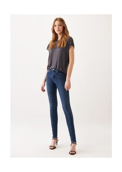 Kadın Alissa Mavi Jean Pantolon 1067835246