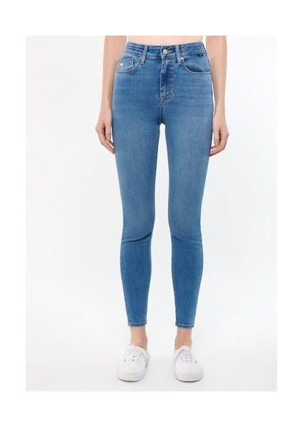 Kadın A.C.A.İ.P Indigo Jean Pantolon 101065-34716